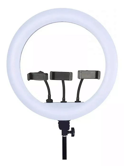 Ring Light 14p Grande Profissional Tripé C/ Suporte Celular