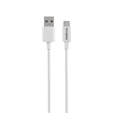CABO USB USB-C 1,2M PVC BRANCO EUAC 12PB INTELBRAS