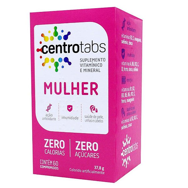 CENTROTABS MULHER FR 60 COMP