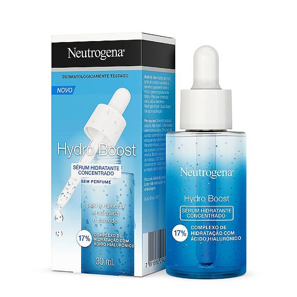 Sérum Hidratante Facial Neutrogena Hydro Boost Concentrado 30mL