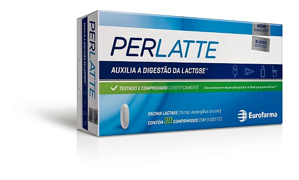 Suplemento Alimentar Perlatte 9.000FCC 30 Comprimidos
