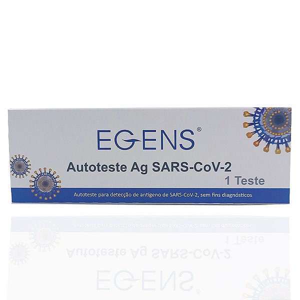 Autoteste Ag SARS-Cov-2 Egens para Detecção de Antígeno 1 Teste