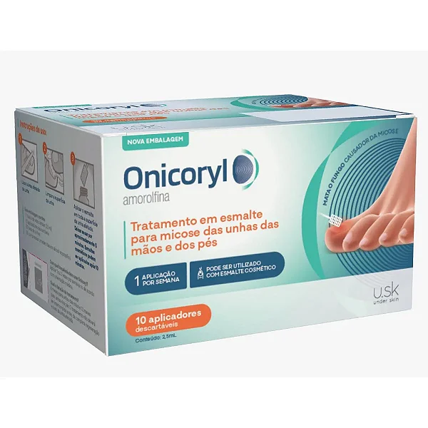 Onicoryl Esmalte Terapêutico p/ Unhas 50mg/mL 2,5mL Medical Doctor