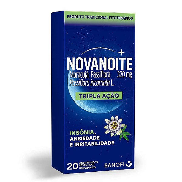 Novanoite 320mg 20 Comprimidos Revestidos