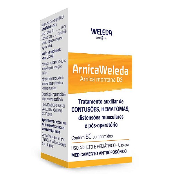 ArrnicaWeleda 80 Comprimidos