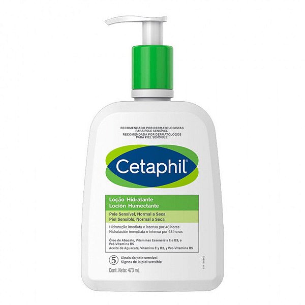 Loção Hidratante Cetaphil Pele Sensível, Normal E Seca 473ml