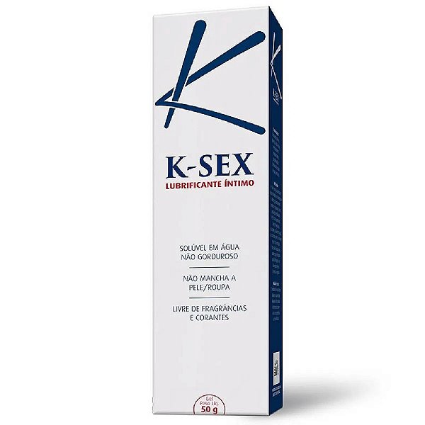 Gel Lubrificante Íntimo K-Sex Sem Perfume 50g