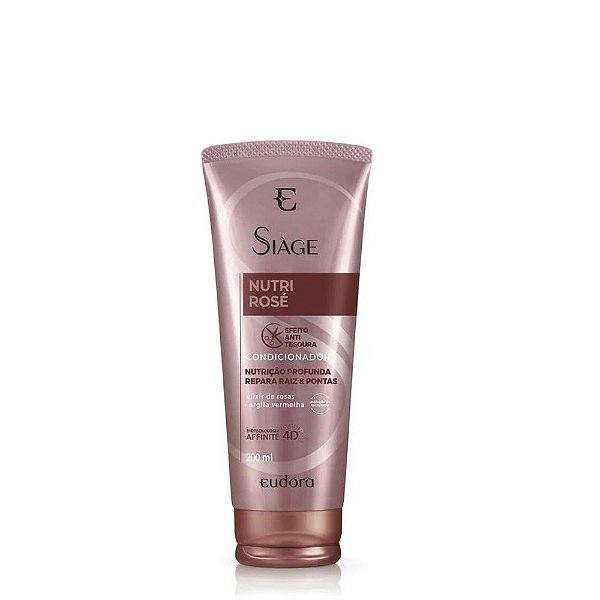 Condicionador Eudora Siàge Nutri Rosé 200ml