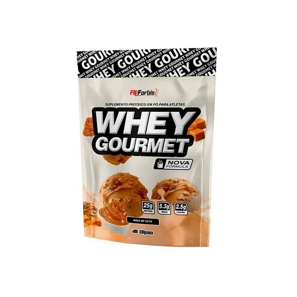 Suplemento Em Pó Whey Gourmet Doce De Leite Refil 907g