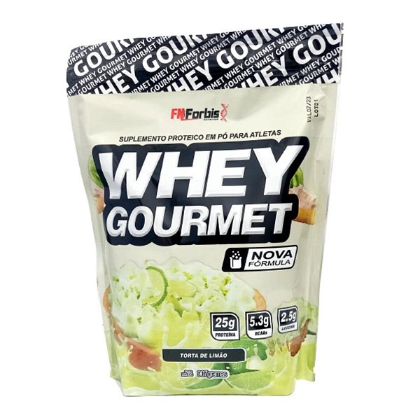 Suplemento Em Pó Whey Gourmet Torta De Limão Refil 907g
