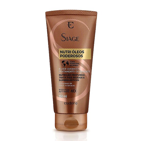 Elixir Capilar Siàge Overnight Nutri Óleos Poderosos 150ml