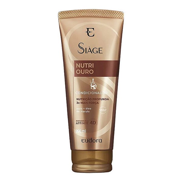 Condicionador Eudora Siàge Nutri Ouro 200ml