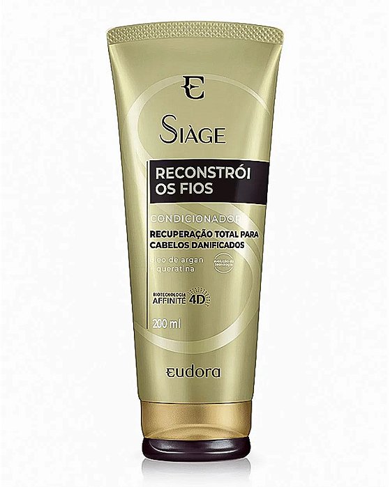 Condicionador Eudora Siàge Reconstrói Os Fios 250ml