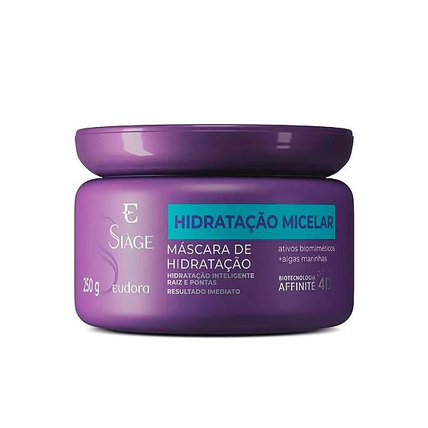 Máscara Capilar Eudora Siàge Hidratação Micelar 250g