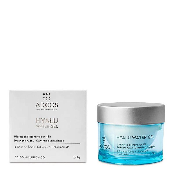 Hidratante Anti-Idade Adcos Hyalu Water Gel 50g