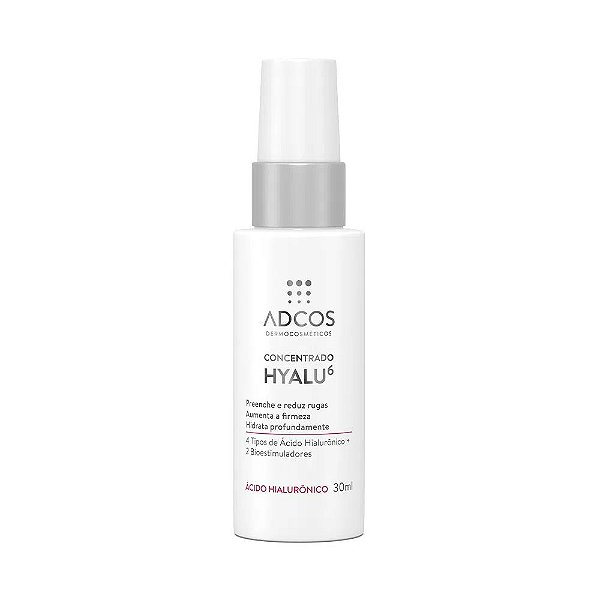 Sérum Facial Anti-Idade Adcos Concentrado Hyalu 6 30ml