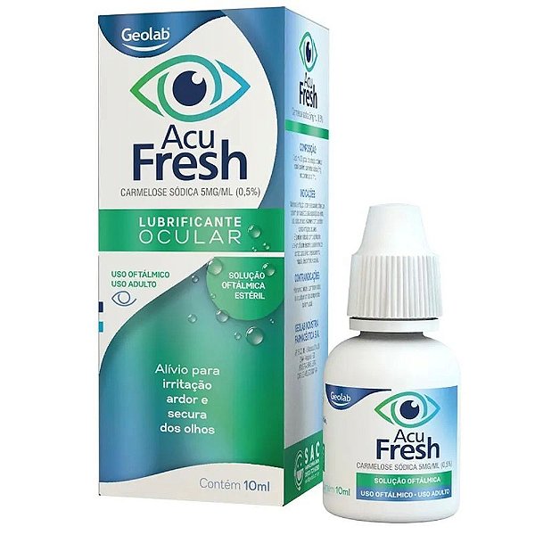 Acu Fresh Lubrificante Ocular 10ml