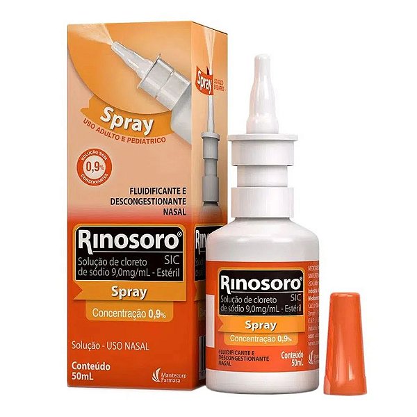 Rinosoro Solução Nasal Spray 50ml