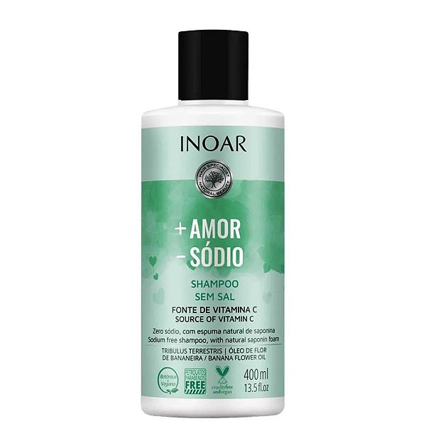 Shampoo Inoar Mais Amor Menos Sódio 400ml