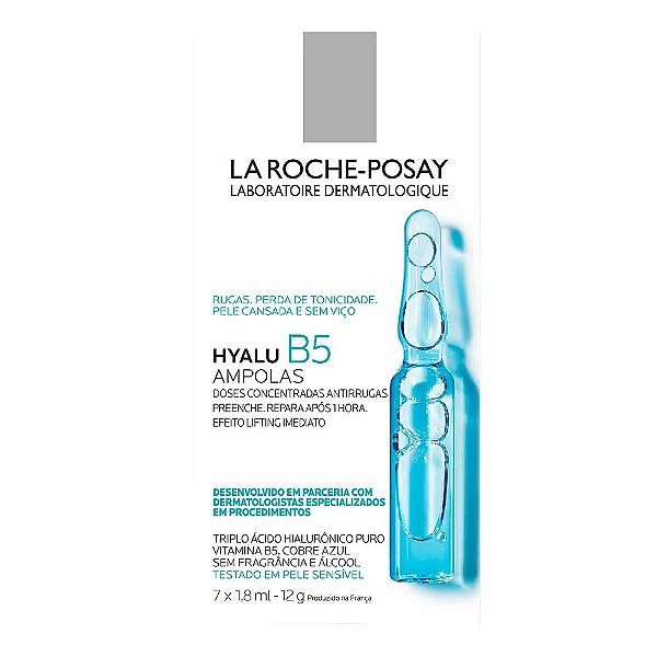 Ampolas Hyalu B5 La Roche-Posay 7 Unidades De 1,8ml Cada