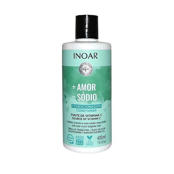 Condicionador Inoar Mais Amor Menos Sódio 400ml