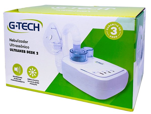 Inalador e Nebulizador Ultrassônico G-Tech Ultraneb Desk 2