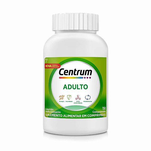 Suplemento Alimentar Centrum Adulto 150 Comprimidos