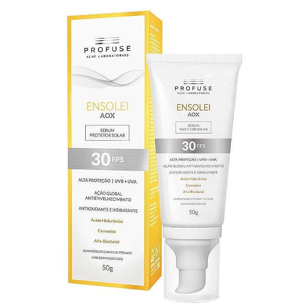 Sérum Protetor Solar Facial Profuse Ensolei AOX FPS30 50g