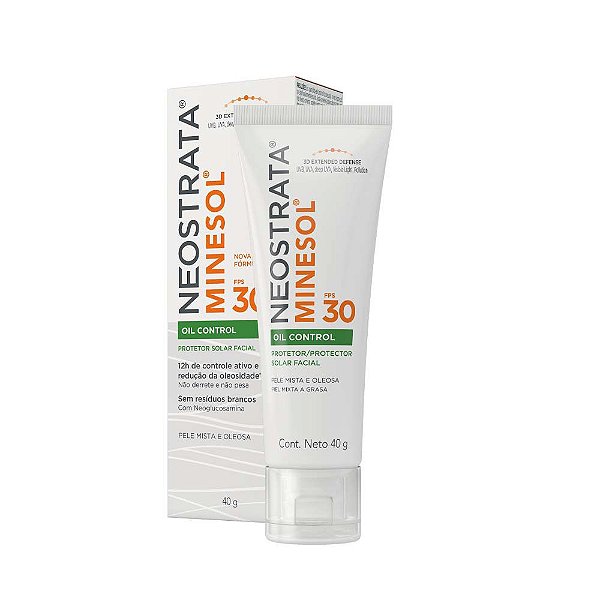 Protetor Solar Facial NeoStrata Minesol Oil Control FPS30 Sem Cor 40g