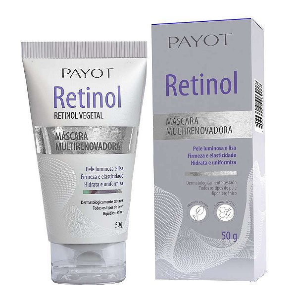 Máscara Multirenovadora Facial Payot Retinol 50g