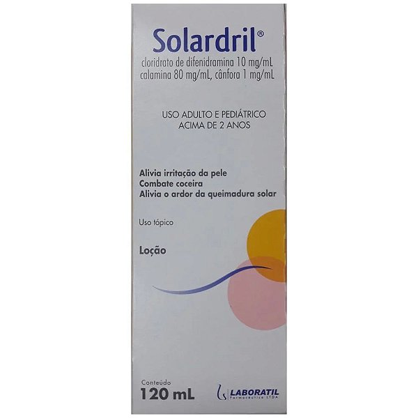 Solardril Loção Dermatológica Pós Sol 120ml