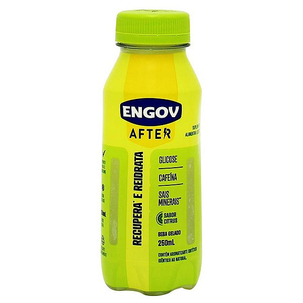 Suplemento Alimentar Líquido Engov After Sabor Citrus 250ml