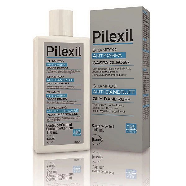 Shampoo Anticaspa Pilexil Caspa Oleosa 150ml