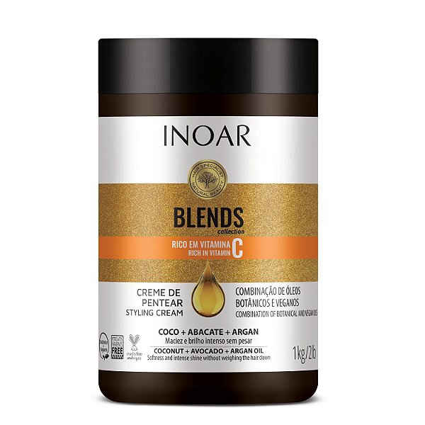 Creme De Pentear Inoar Blends Collection 1Kg