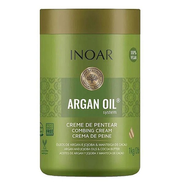 Creme De Pentear Inoar Argan Oil System 1Kg