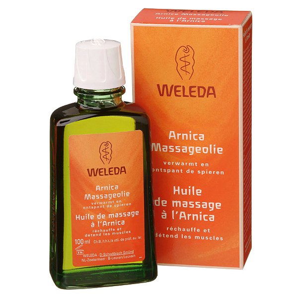 Óleo Corporal De Arnica Para Massagem Weleda 100ml