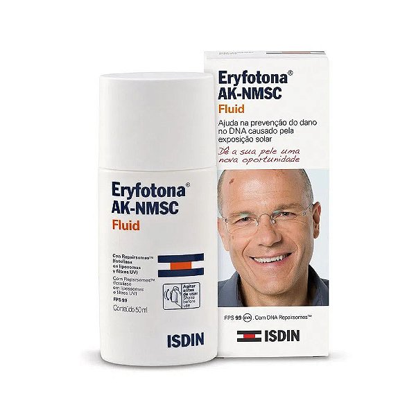 Protetor Solar Isdin Eryfotona AK-NMSC Fluid FPS99 50ml