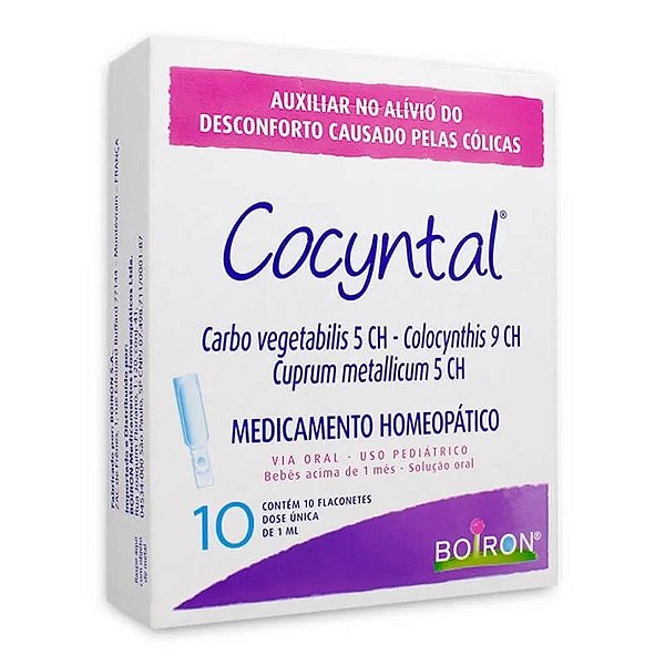 Cocyntal Solução Oral 10 Flaconetes De Dose Única 1ml Cada