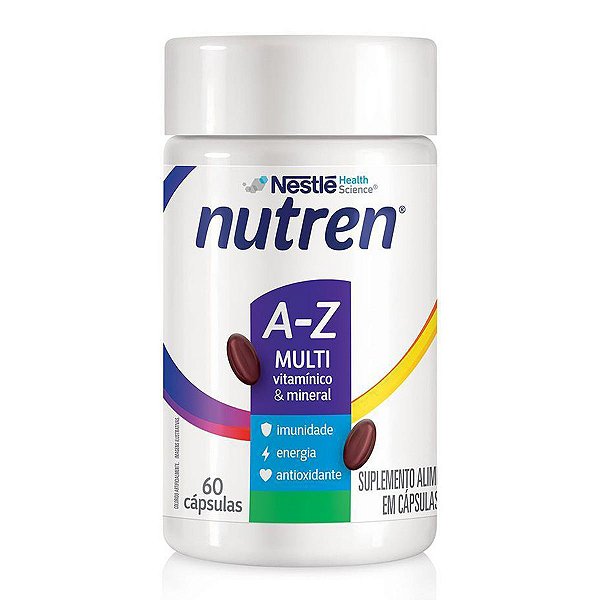 Suplemento Alimentar Nestlé Nutren A-Z Multi 60 Cápsulas