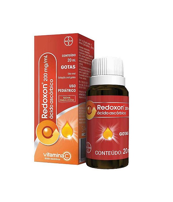 Suplemento Em Gotas Redoxon 200mg/ml Solução Oral 20ml - Resilifarma ...