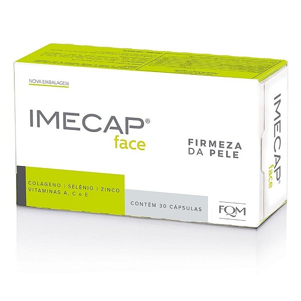 Suplemento Alimentar Imecap Face 30 Cápsulas