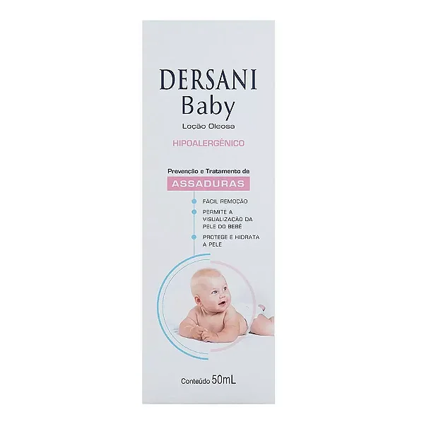 Loção Oleosa Dersani Baby Antiassaduras 50ml