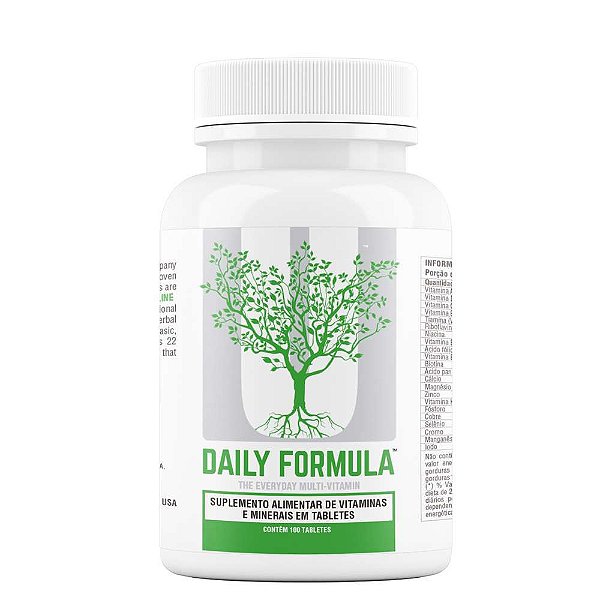 Suplemento Alimentar Universal Nutrition Daily Formula 100 Tabletes