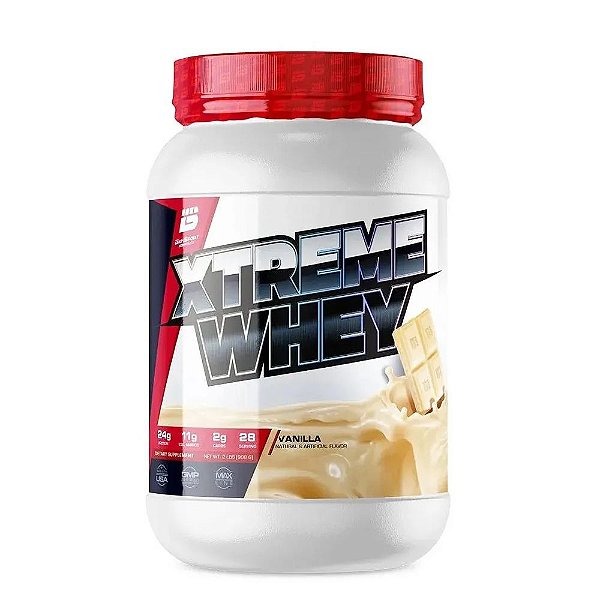 Suplemento Alimentar Em Pó Bio Sport Xtreme Whey Sabor Baunilha Pote 908g