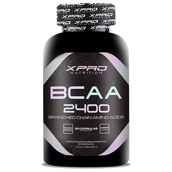 Suplemento Alimentar XPro Nutrition BCAA 2400 60 Cápsulas