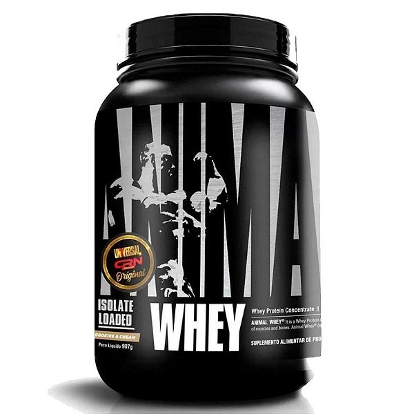Animal Whey Universal Nutrition Cookies E Cream Pote 907g