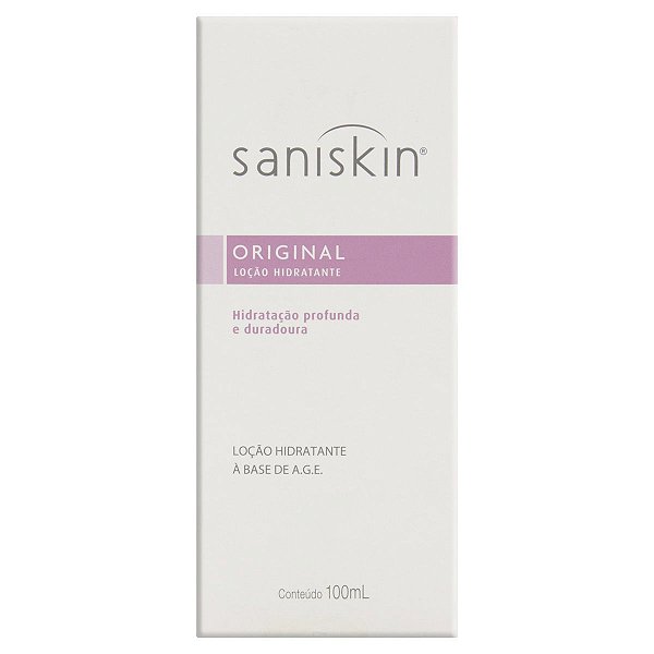 Loção Hidratante Corporal Saniskin Original 100ml