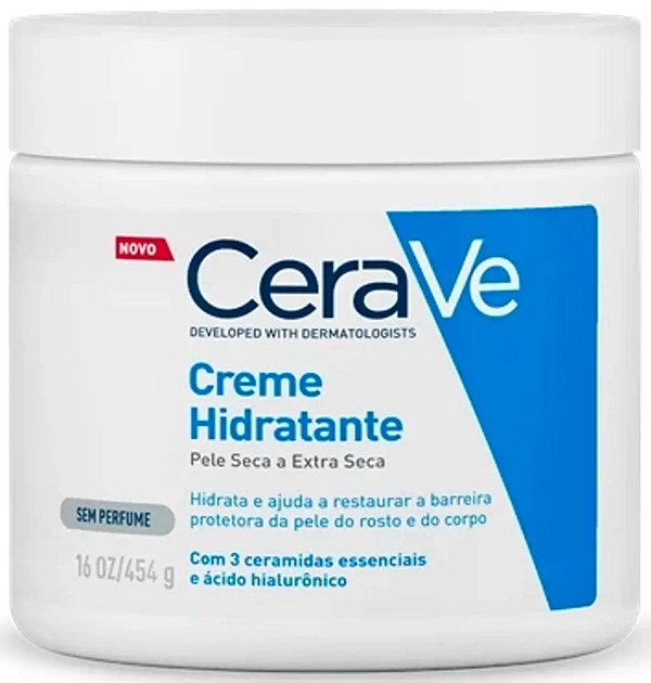 Creme Hidratante CeraVe Rosto E Corpo Sem Perfume 454g