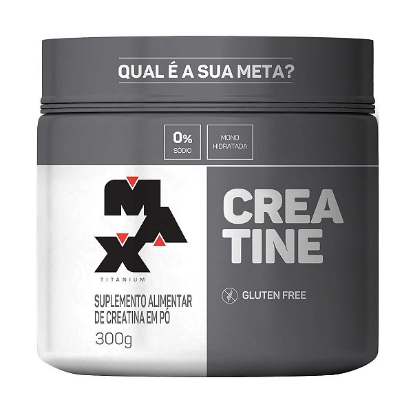 Suplemento Alimentar Em Pó Creatine Max Titanium 300g