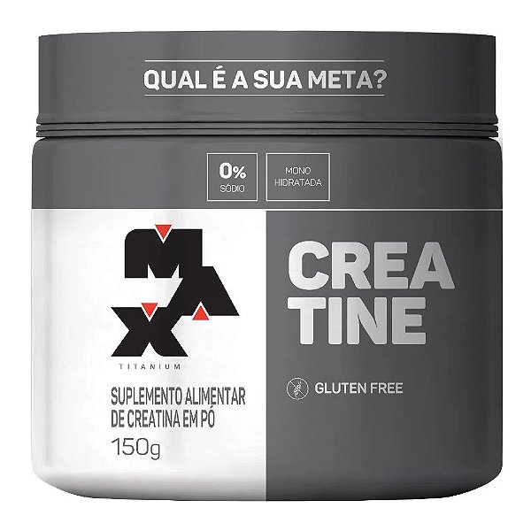 Suplemento Alimentar Em Pó Creatine Max Titanium 150g